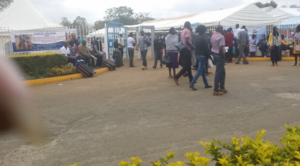 Kenyatta University graduation square