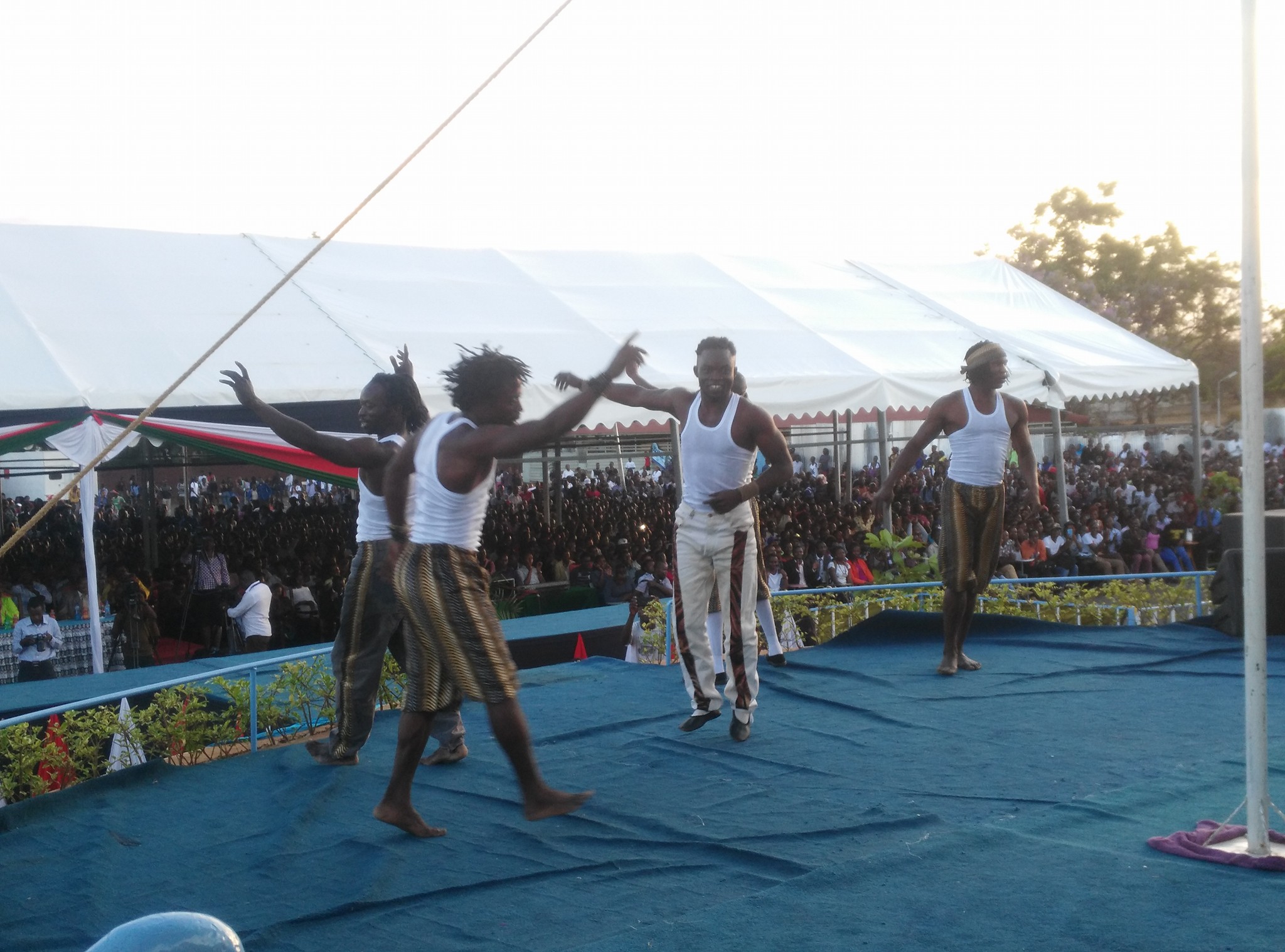 Dancers on Stage at Culture Week 2016