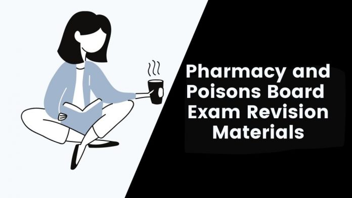 Pharmacy and Poisons Board Stage 1 and Stage 2 Exams Model Papers